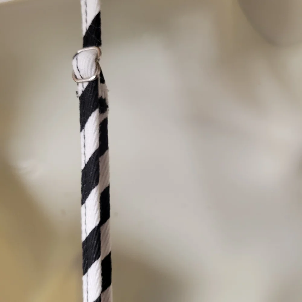 Urban Outfitters NWT Black & White Striped Spaghetti Strap Jumpsuit Size‎ Small